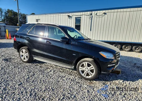 2012 Mercedes-Benz Ml 350 4Matic from USA, damaged, VIN 4JGDA5HB2CA064004